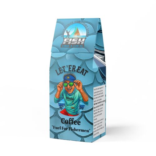 Fish Like a Local “Let ’Er Eat” Coffee – Medium Roast Central American Blend | Bold, Smooth Fuel for Fishermen & Adventurers