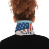 Fish Like a Local Patriotic Performance Neck Gaiter – American Flag Fishing Face Shield with UPF 50+ Sun Protection