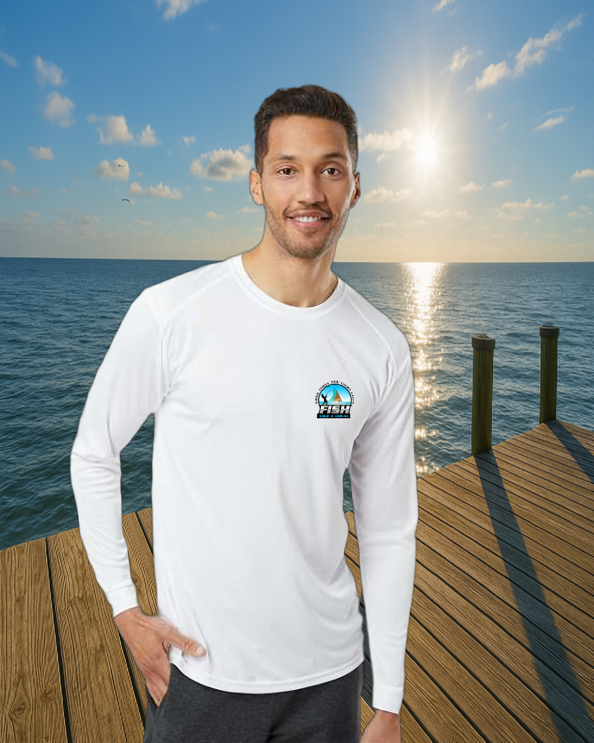 Fish Like a Local Inshore Slam Performance Fishing Shirt – UPF 50+ & Moisture-Wicking (Copy)