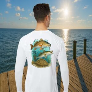 Fish Like a Local Inshore Slam Performance Fishing Shirt – UPF 50+ & Moisture-Wicking (Copy)