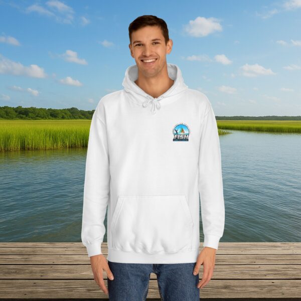 Fish Like a Local Signature Series Hoodie – Unisex College Hoodie with Kangaroo Pocket & Adjustable Hood