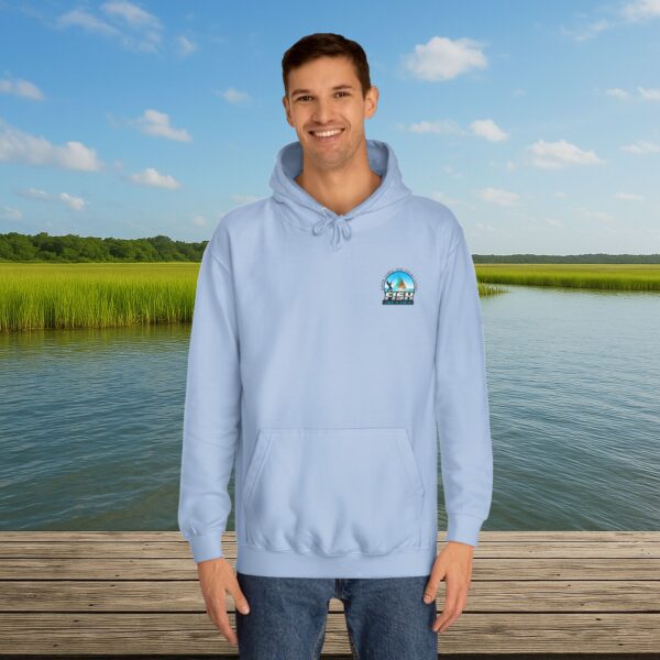 Fish Like a Local Signature Series Hoodie – Unisex College Hoodie with Kangaroo Pocket & Adjustable Hood