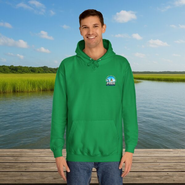 Fish Like a Local Signature Series Hoodie – Unisex College Hoodie with Kangaroo Pocket & Adjustable Hood