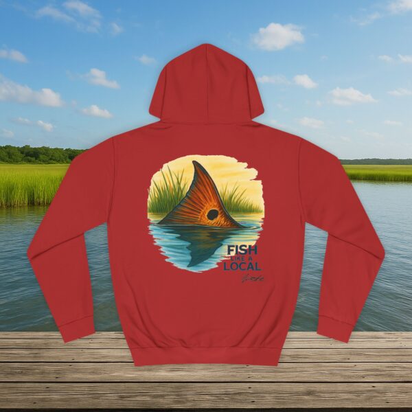 Fish Like a Local Signature Series Hoodie – Unisex College Hoodie with Kangaroo Pocket & Adjustable Hood