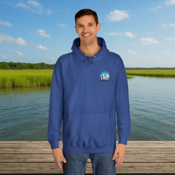 Fish Like a Local Signature Series Hoodie – Unisex College Hoodie with Kangaroo Pocket & Adjustable Hood