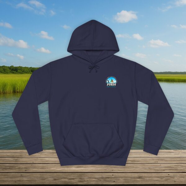 Fish Like a Local Signature Series Hoodie – Unisex College Hoodie with Kangaroo Pocket & Adjustable Hood
