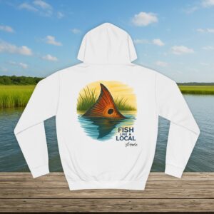 Fish Like a Local Signature Series Hoodie – Unisex College Hoodie with Kangaroo Pocket & Adjustable Hood