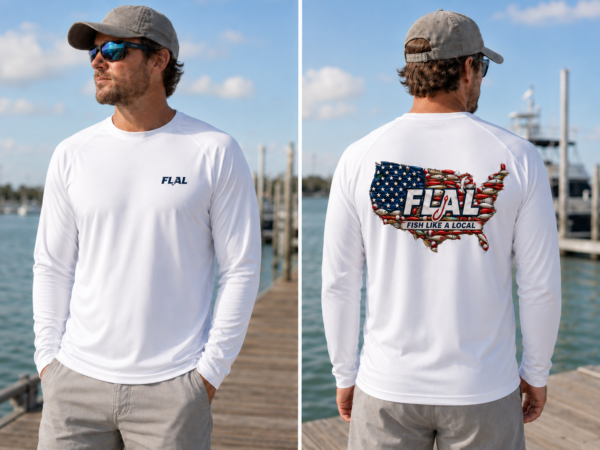 ChatGPT Image Jun 21, 2026, 01_52_34 PM (1) Fish Like a Local Fishing Lure American Flag Performance Fishing Shirt – UPF 50+ & Moisture-Wicking