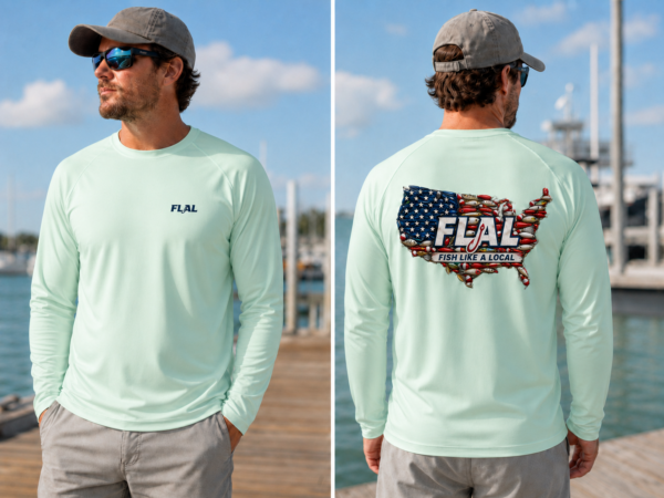 ChatGPT Image Jun 21, 2026, 01_52_35 PM (3) Fish Like a Local Fishing Lure American Flag Performance Fishing Shirt – UPF 50+ & Moisture-Wicking