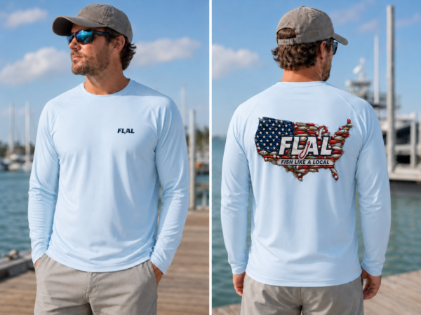 ChatGPT Image Jun 21, 2026, 01_52_35 PM (4) Fish Like a Local Fishing Lure American Flag Performance Fishing Shirt – UPF 50+ & Moisture-Wicking