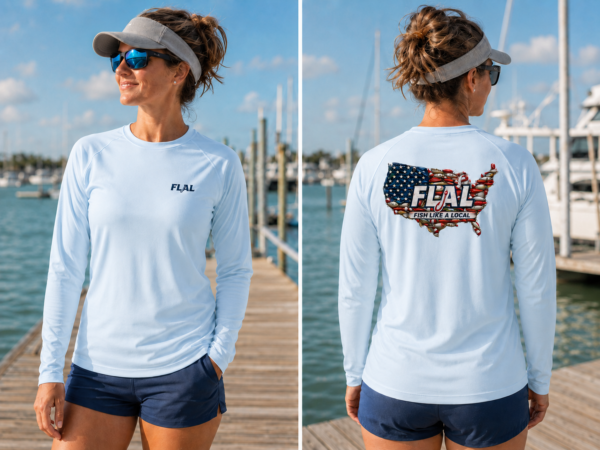 ChatGPT Image Jun 21, 2026, 02_32_14 PM (4) Fish Like a Local Fishing Lure American Flag Performance Fishing Shirt – UPF 50+ & Moisture-Wicking