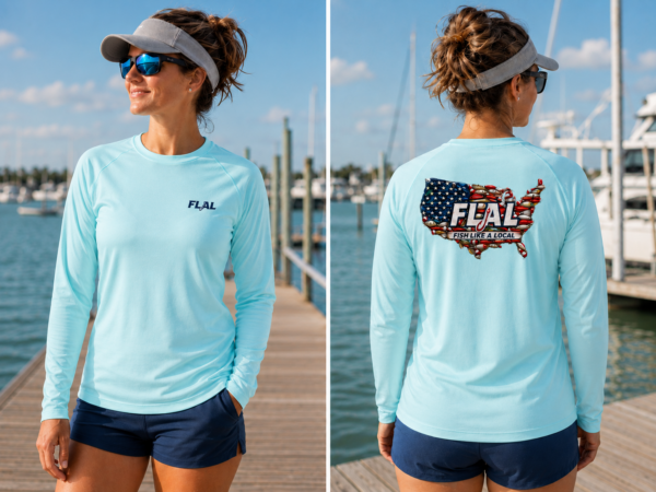 ChatGPT Image Jun 21, 2026, 08_36_11 PM (2) Fish Like a Local Fishing Lure American Flag Performance Fishing Shirt – UPF 50+ & Moisture-Wicking